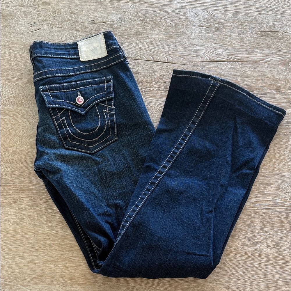 Iconic Y2K true religion flare cut jeans